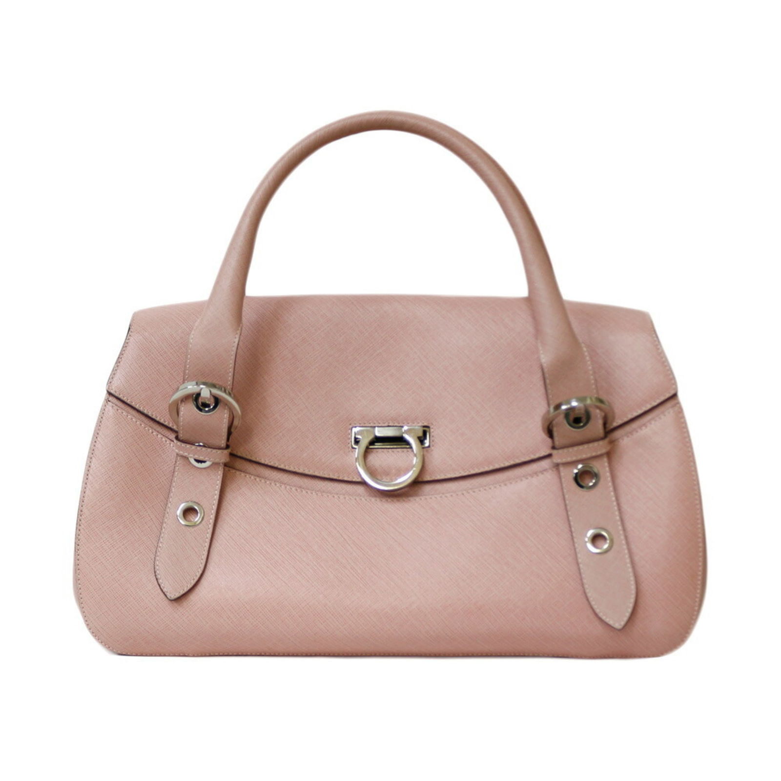 Salvatore Ferragamo Shoulder Bag Leather Pink Ladies BRB01000000000922: Salvatore Ferragamo Shoulder Bag Leather Pink Ladies BRB01000000000922 Brand: Salvatore Ferragamo Type: Shoulder bag Material: Leather Leather: Color: Pink Season: Fall/winter Spring/summer Style: Eve
