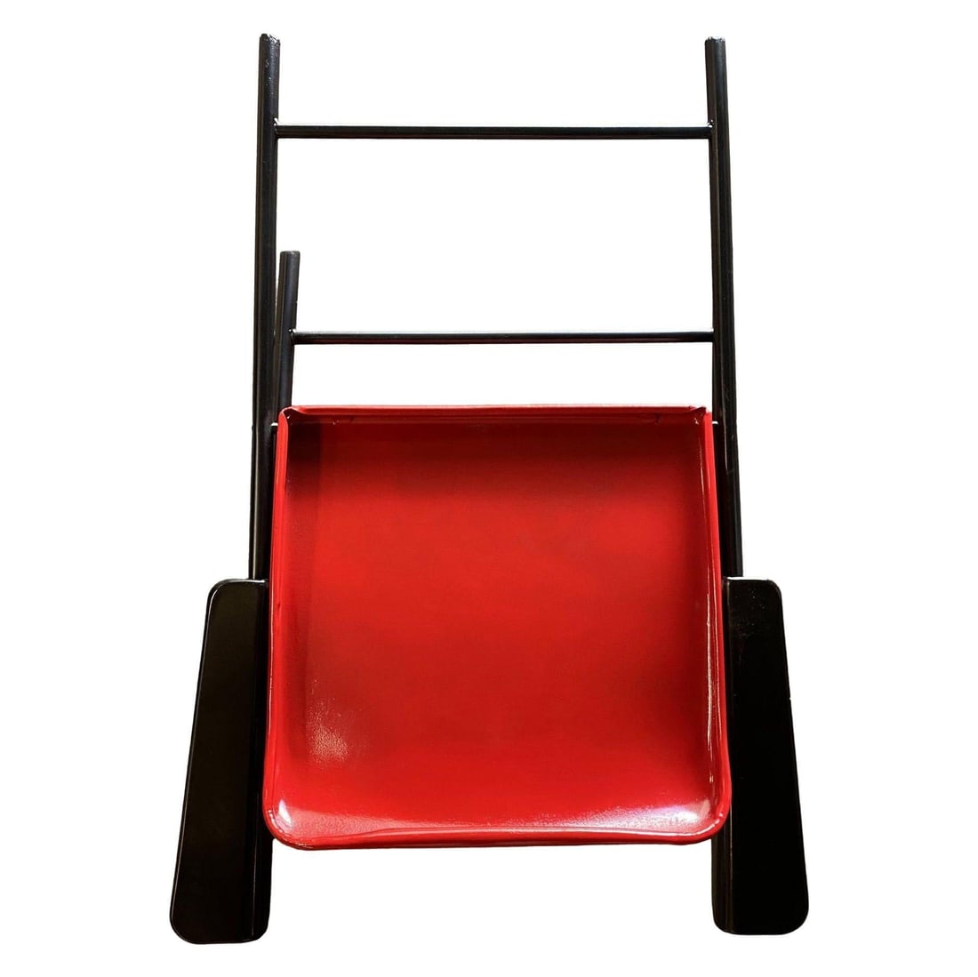 Russel Wright Outdoor/Patio Steel Folding Chair by Schwayder Bros 5 Available: Russel Wright Outdoor/Patio Steel Folding Chair by Schwayder Bros 5 Available Attributed to: Russel Wright (Designer) Dimensions: Height: 31 in (78.74 cm)Width: 25 in (63.5 cm)Depth: 27 in (68.58 cm)S