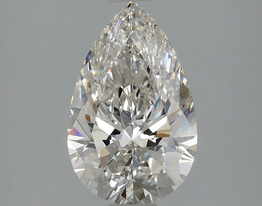 Ideal Loose Diamond - Pear 1.8ct G VS2: Ideal Loose Diamond - Pear 1.8ct G VS2 Ideal Cut: Yes Source: This is a real non-mined Diamond that has been grown in a lab Shape: Pear Carats: 1.8 Color: G Clarity: VS2 Ratio: 1.5893 Polish: EX Cut: 