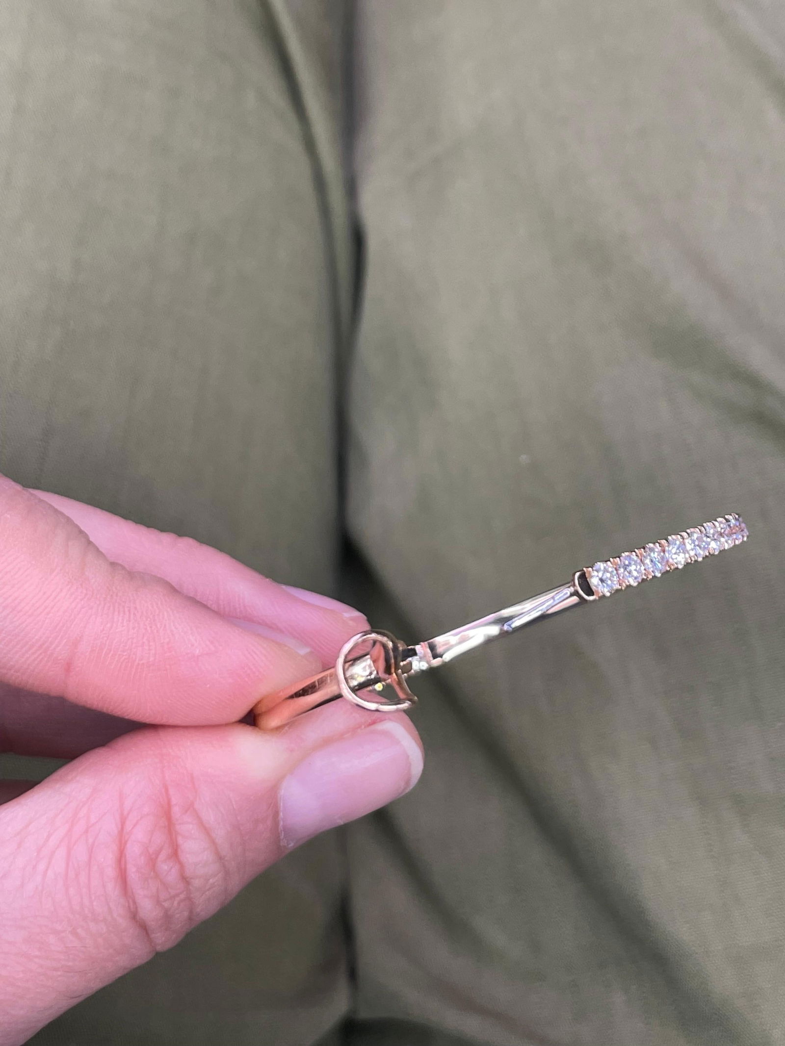 Italian Large Hoop Earrings 5.70 Carats 18 Karat Yellow Gold F VS 1.10" Diameter: Italian Large Hoop Earrings 5.70 Carats 18 Karat Yellow Gold F VS 1.10" Diameter Creator: Crivelli Metal: 18k Gold Yellow Gold Weight: 5.7 g Dimensions: Diameter: 2 in (50.8 mm) Style: Contemporary Pl