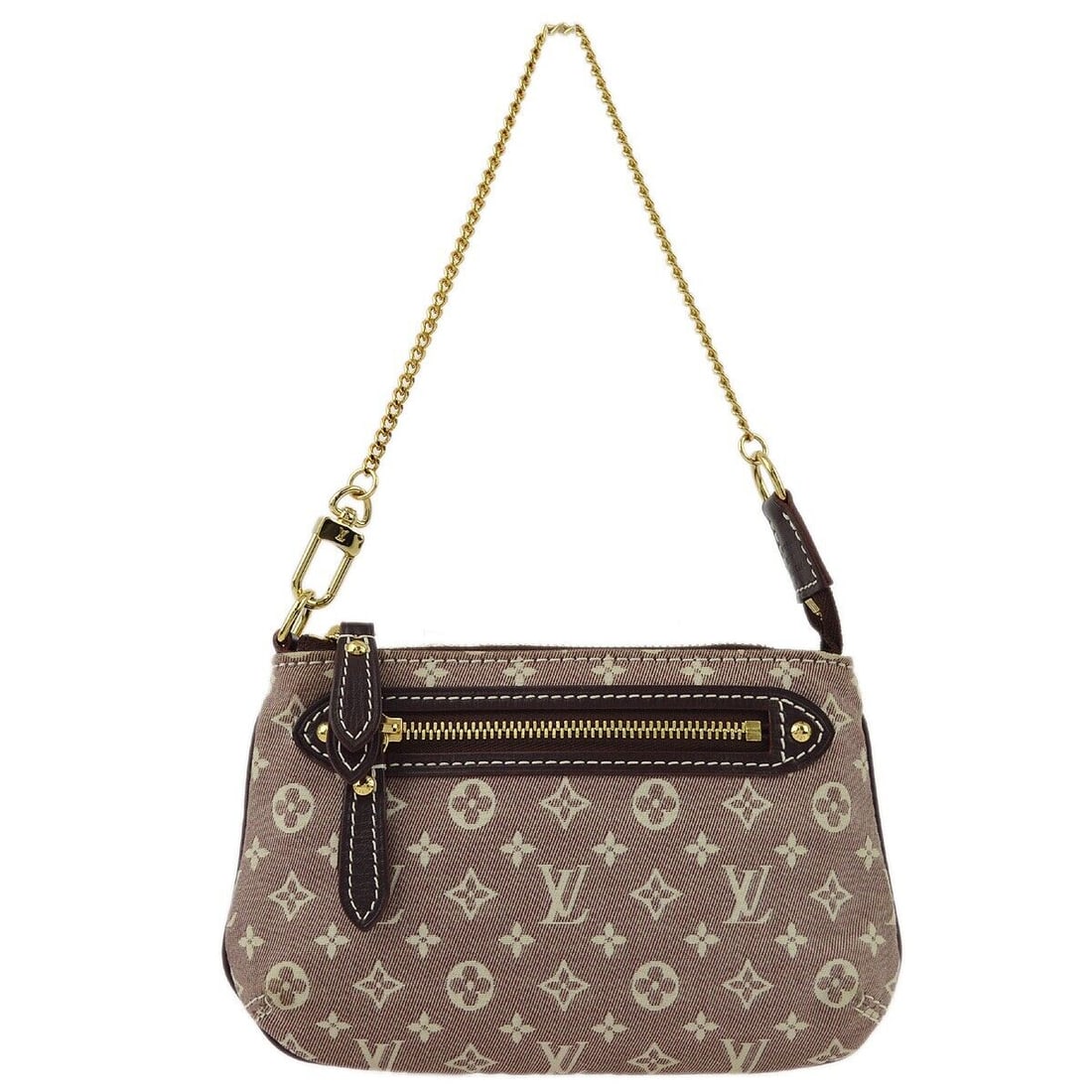 Louis Vuitton Idylle Mini Pochette Accessoires Handbag M62999 DU3191: Louis Vuitton Idylle Mini Pochette Accessoires Handbag M62999 DU3191 Bag Width: 7.9 Pattern: Multi-Colored Bag Height: 4.3 Closure: Zip Occasion: Casual Size: Small Handle Style: Top Handle Lining Mat