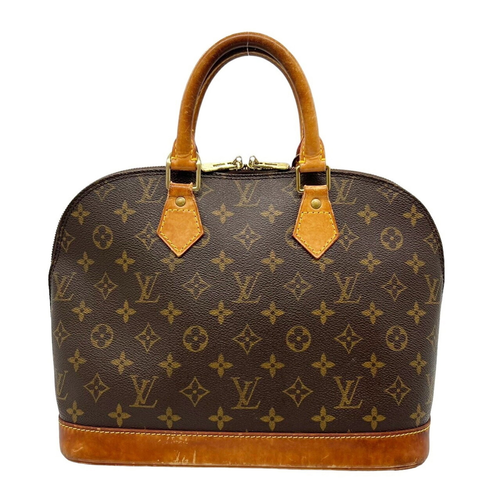 Louis Vuitton Alma: Louis Vuitton Alma Brand: Louis Vuitton Model: Alma Color: Brown Material: Canvas Dimensions: 24cm x 33cm x 16cm Country of Origin: France Comments: Introducing the iconic Louis Vuitton Alma handbag a