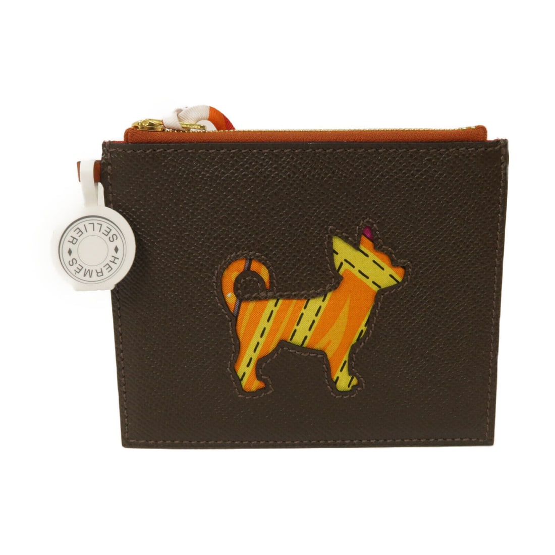 HERMES GHW Change Purse Coin Case Veau Epsom Leather Brown: HERMES GHW Change Purse Coin Case Veau Epsom Leather Brown Style: coin purse Material: Calfskin (cowhide) Color: Brown Size Type: Regular Type: coin purse Frame Color: Brown A+: Pristine The BIDHAUS G