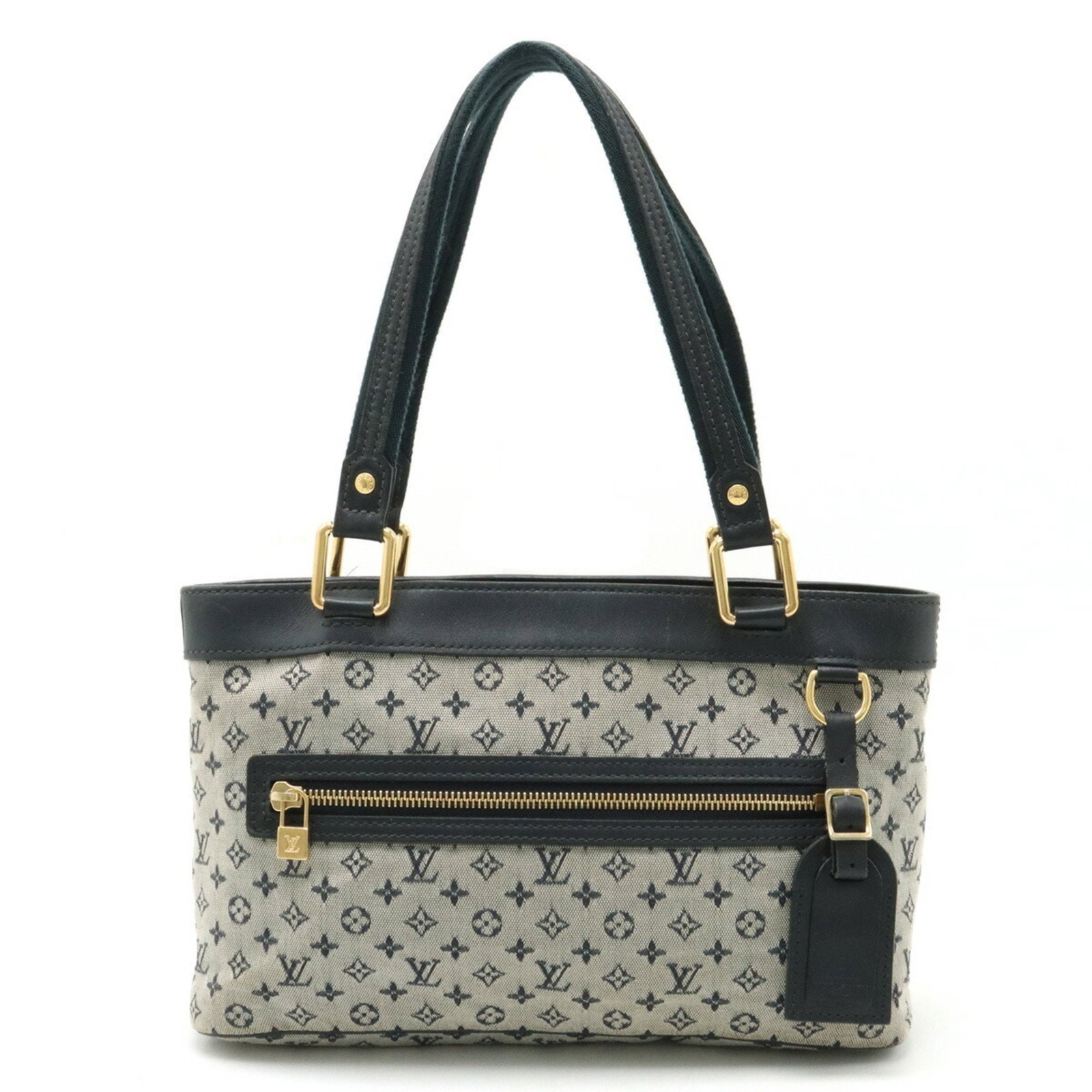 LOUIS VUITTON Monogram Lucille PM Tote Bag Handbag Shoulder Canvas Blue M92676: LOUIS VUITTON Monogram Lucille PM Tote Bag Handbag Shoulder Canvas Blue M92676 Brand: Louis Vuitton Model: M92676 Type: Handbag Shoulder bag Tote bag Material: Canvas Leather Canvas: Leather: Color: B