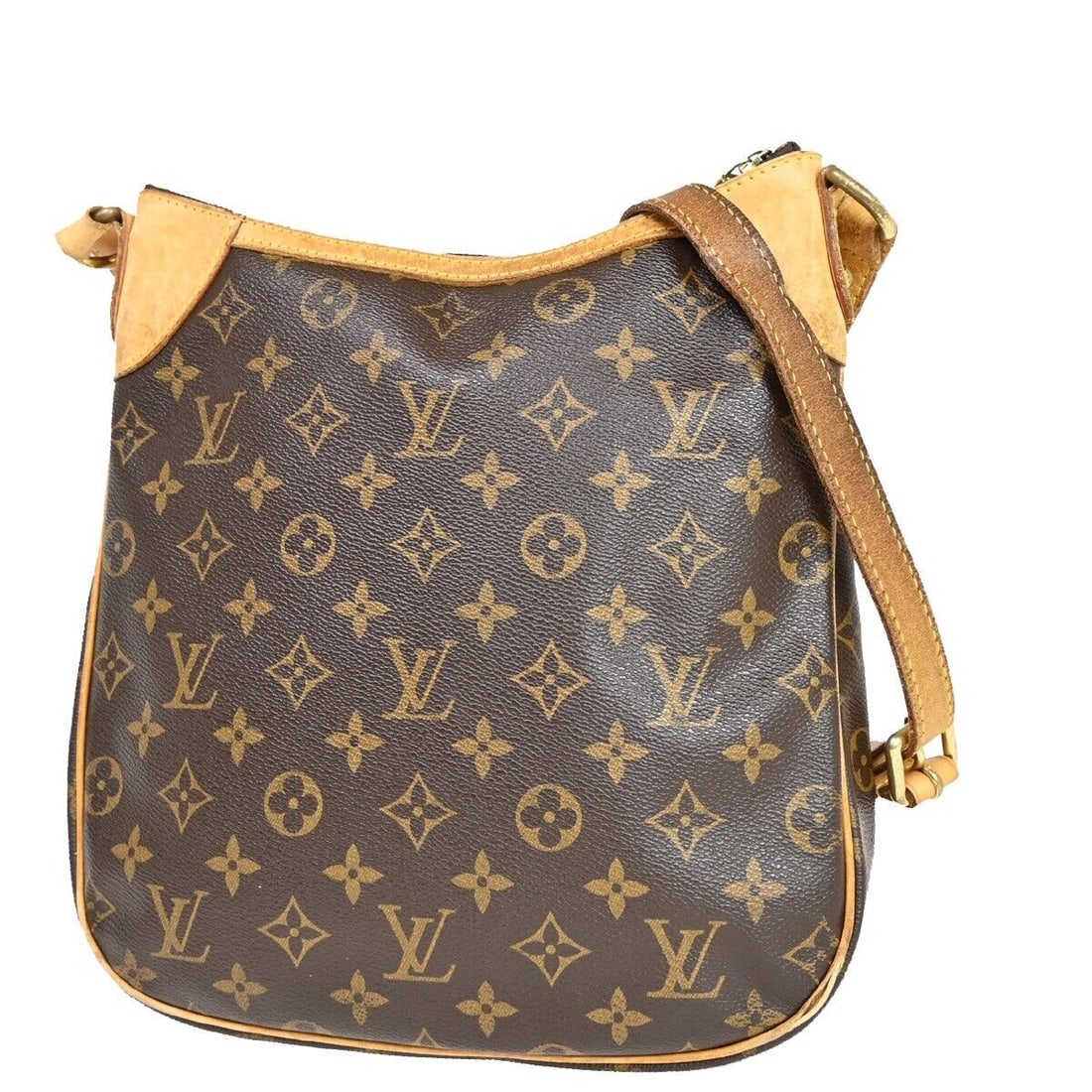 Louis Vuitton Odeon: Louis Vuitton Odeon Brand: Louis Vuitton Model: Odeon Color: Brown Material: Canvas Dimensions: 26cm x 28cm x 4.5cm Country of Origin: Espagne Comments: The Odeon Brown Monogram Leather Shoulder Bag e