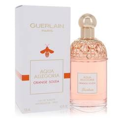 Aqua Allegoria Orange Soleia Eau De Toilette Spray (Unisex) By Guerlain: Aqua Allegoria Orange Soleia Eau De Toilette Spray (Unisex) By Guerlain Aqua Allegoria Orange Soleia Cologne by Guerlain Size: 4.2 oz Eau De Toilette Spray The BIDHAUS Guarantee: All items in this auc