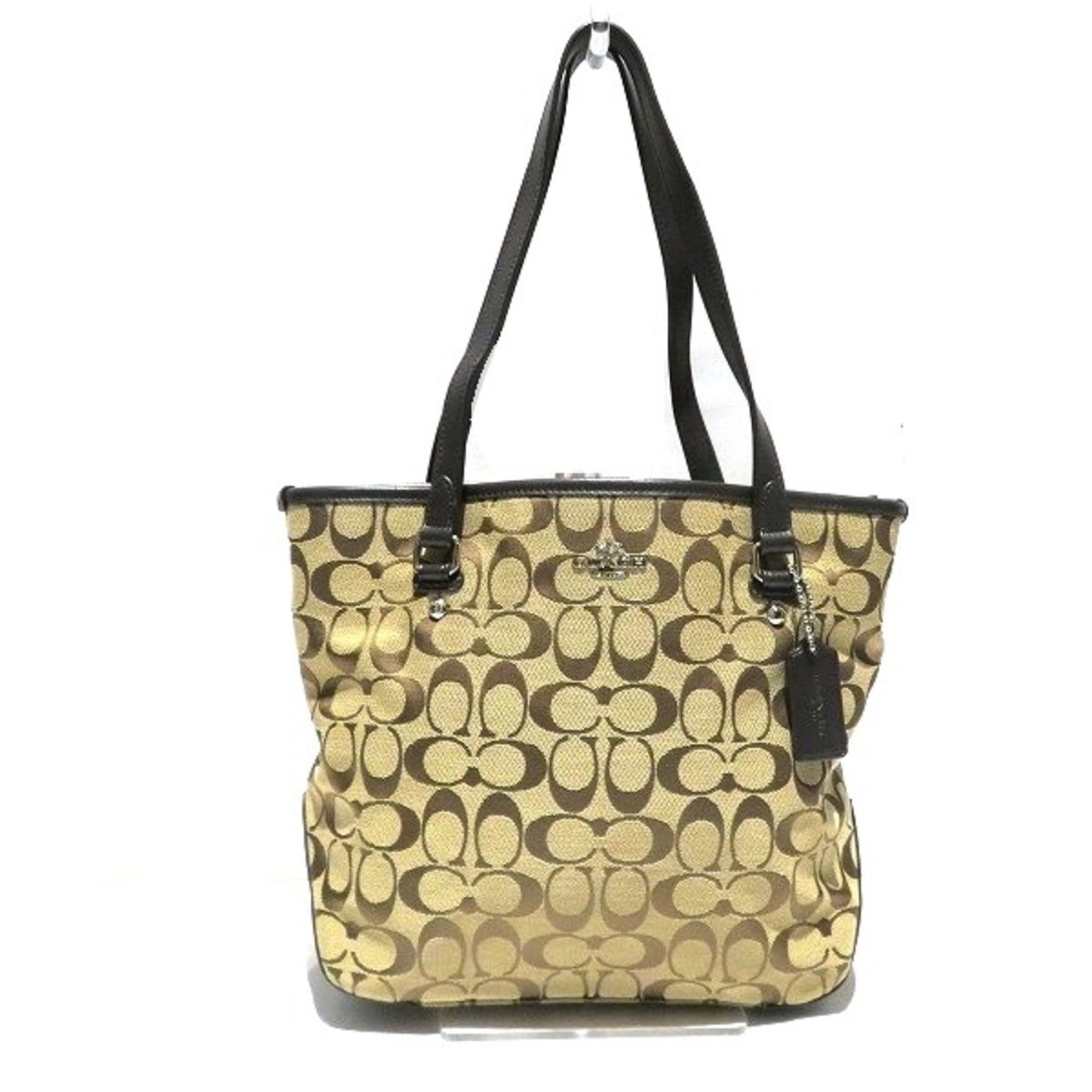 Coach COACH Signature F36375 Bag Handbag Shoulder Ladies: Coach COACH Signature F36375 Bag Handbag Shoulder Ladies Brand: Coach Type: Handbag Shoulder bag Material: Canvas Leather Canvas: Leather: Color: Brown Gender: Women Size (HxWxD): 25cm x 27.5cm x 10cm