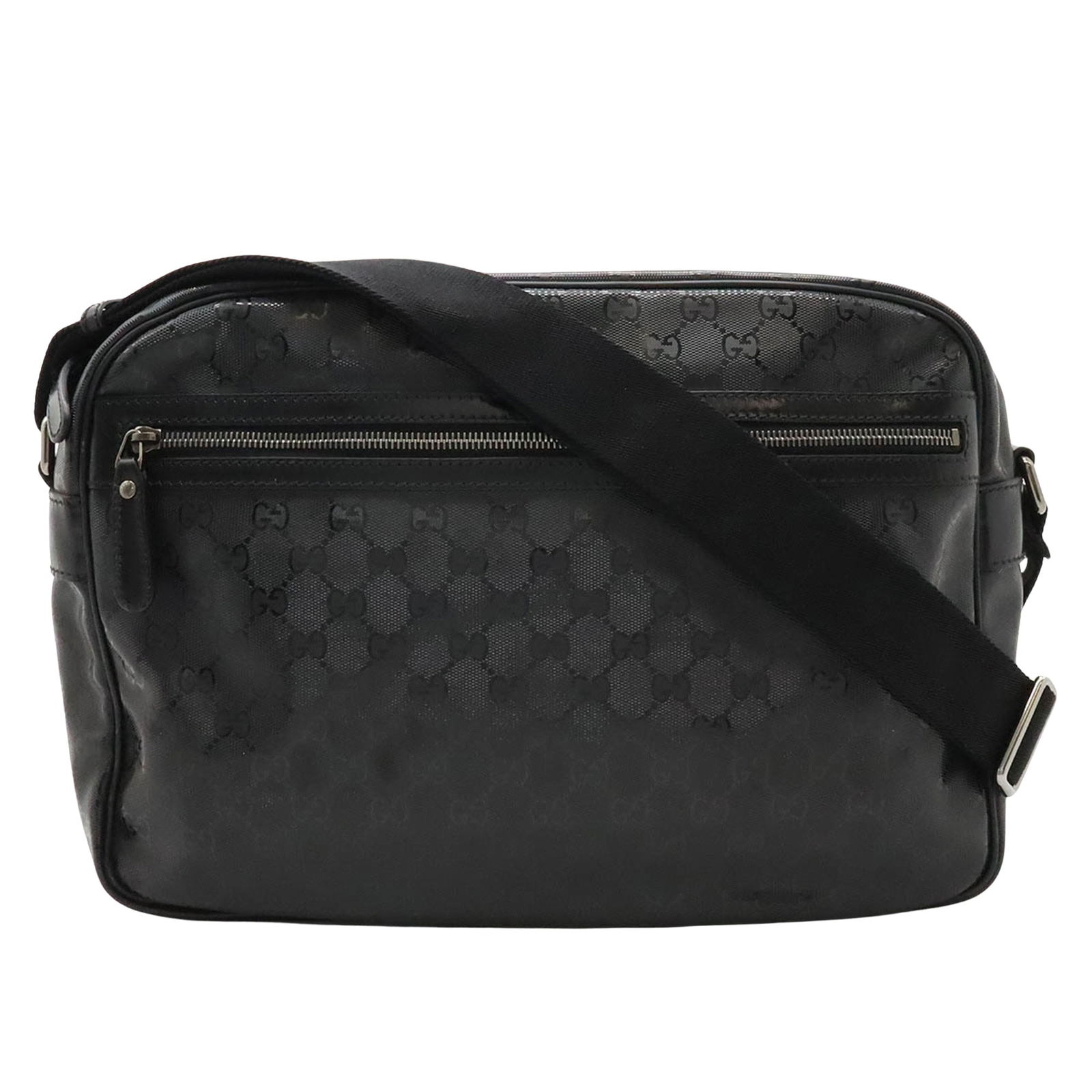 Gucci GG Imprime: Gucci GG Imprime Brand: Gucci Model: GG Imprime Color: Black Material: Canvas Dimensions: 25cm x 36cm x 11cm : If you're in search of a bag that is both practical and elegant then this Gucci GG imprim