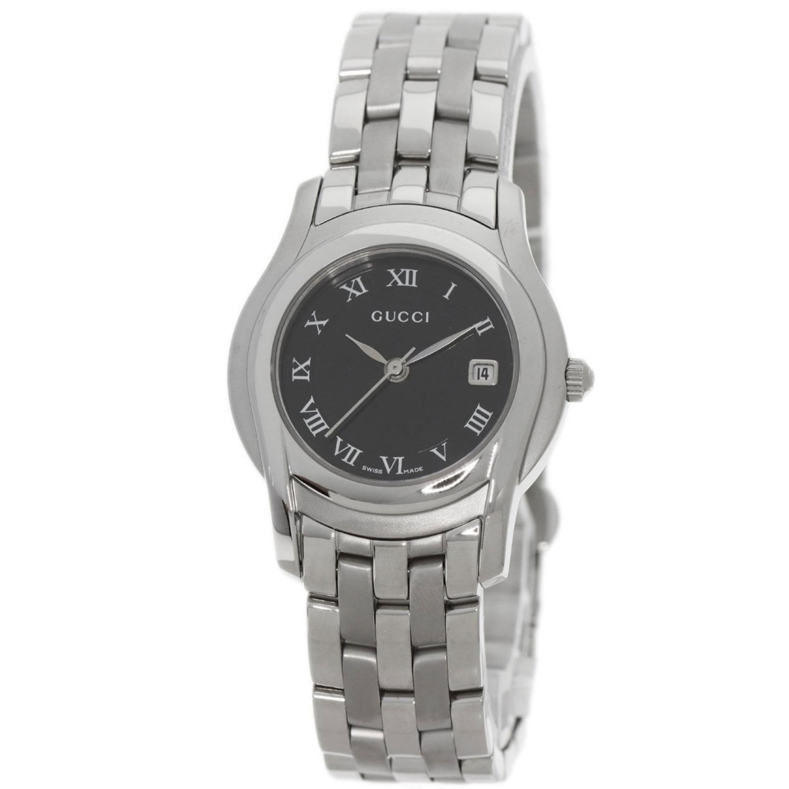 Gucci 5500L Watch Stainless Steel/SS Ladies GUCCI: Gucci 5500L Watch Stainless Steel/SS Ladies GUCCI Brand: Gucci Model: 5500L Type: Wristwatch Gender: Women Display: Analog Material (Case): Stainless steel Material (Band): Stainless steel Color (Dial