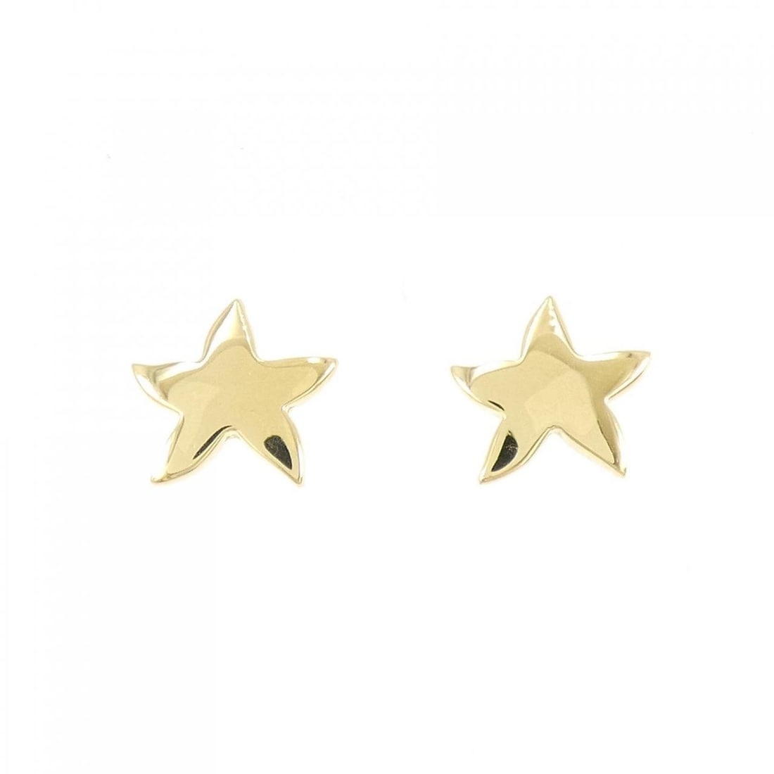 Pomellato Stellina Earrings: Pomellato Stellina Earrings Style: Earrings Material: 750 Yellow Gold Gender: Ladies" Accessories: No accessories Main Stone: No stones Weight: One ear:1.2g Actualsize: HxW: 8.3mmx9.0mm Type: Earrings