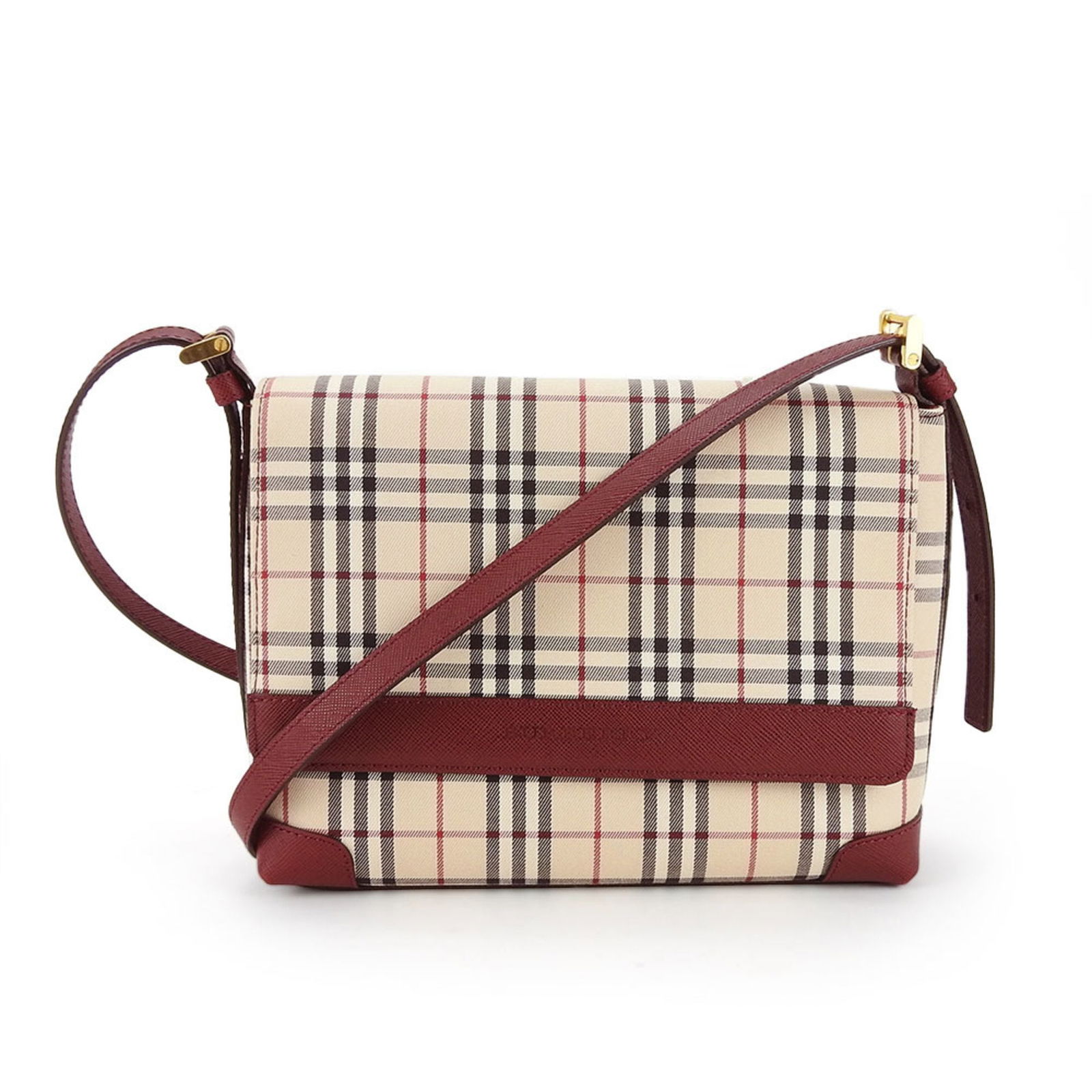 Burberry Shoulder Bag Canvas Leather Beige Bordeaux Nova Check Women's BURBERRY: Burberry Shoulder Bag Canvas Leather Beige Bordeaux Nova Check Women's BURBERRY Brand: Burberry Type: Shoulder bag Material: Canvas Leather Canvas: Leather: Color: Beige Bordeaux Closure: Magnet Gende