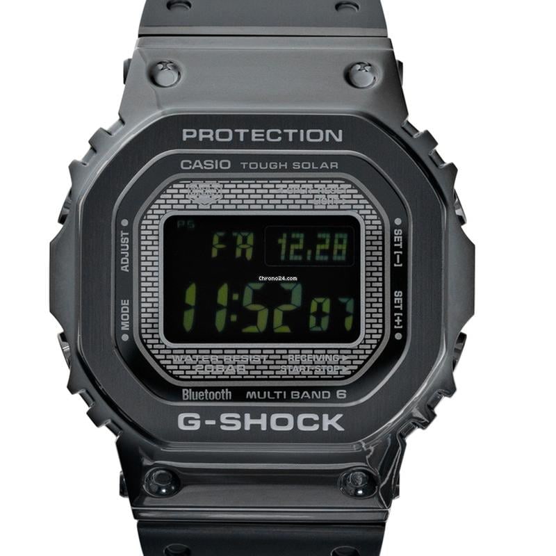 Casio G-Shock GMW-B5000GD-1JF - G-Shock SOLAR Black Dial Stainless Steel Men's Watch: Casio G-Shock GMW-B5000GD-1JF - G-Shock SOLAR Black Dial Stainless Steel Men's Watch Brand: Casio Model: G-Shock Dealer product code: 7662A Case material: Steel Bracelet material: Steel Year of produc