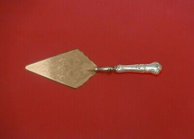 Baronial Old by Gorham Sterling Silver Pastry Server Fancy Vermeil Custom: Baronial Old by Gorham Sterling Silver Pastry Server Fancy Vermeil Custom Baronial old by gorham sterling silver hollow handle with silverplate implement pastry server vermeil w/ fancy blade 11 1/2" c