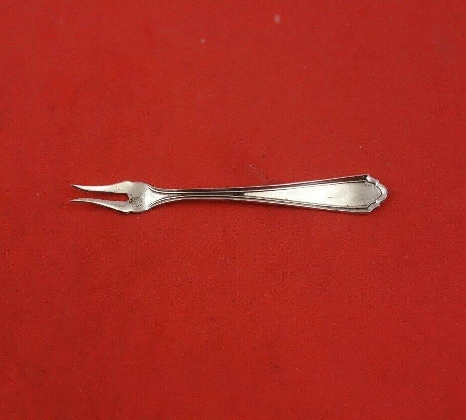 John Alden by Watson Sterling Silver Cherry Fork 3 1/4" Heirloom Silverware: John Alden by Watson Sterling Silver Cherry Fork 3 1/4" Heirloom Silverware John alden by watsonsterling silver cherry fork 3 1/4" in the pattern john alden by watson. It is not monogrammed and is in 