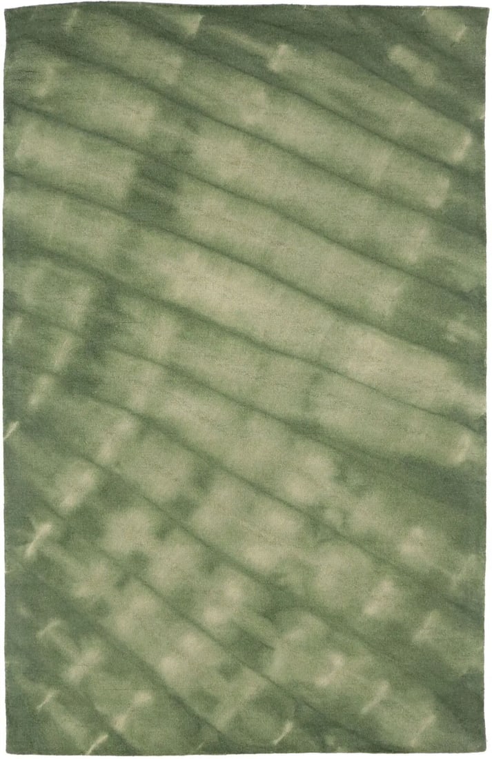 Hunter Green Tie-Dye Design Wool 5X8 Hand-Tufted Modern Rug Boys Bedroom Carpet: Hunter Green Tie-Dye Design Wool 5X8 Hand-Tufted Modern Rug Boys Bedroom Carpet Free continental US Shipping Type: Area Rugs Color: Hunter Green Size: 5"0 X 8"0 Ft Material: Wool Production Technique: