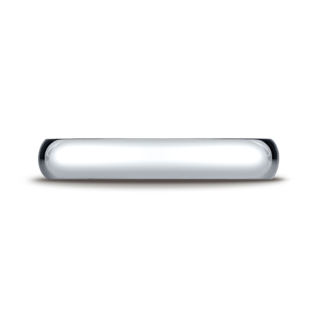 14k White Gold 4mm Slightly Domed Super Light Comfort-fit Ring: 14k White Gold 4mm Slightly Domed Super Light Comfort-fit Ring Lighter Than Our Traditional Comfort-fit, This Beautiful 14 Karat White Gold 4mm Band Has A Slightly Domed Surface And Features Our Super
