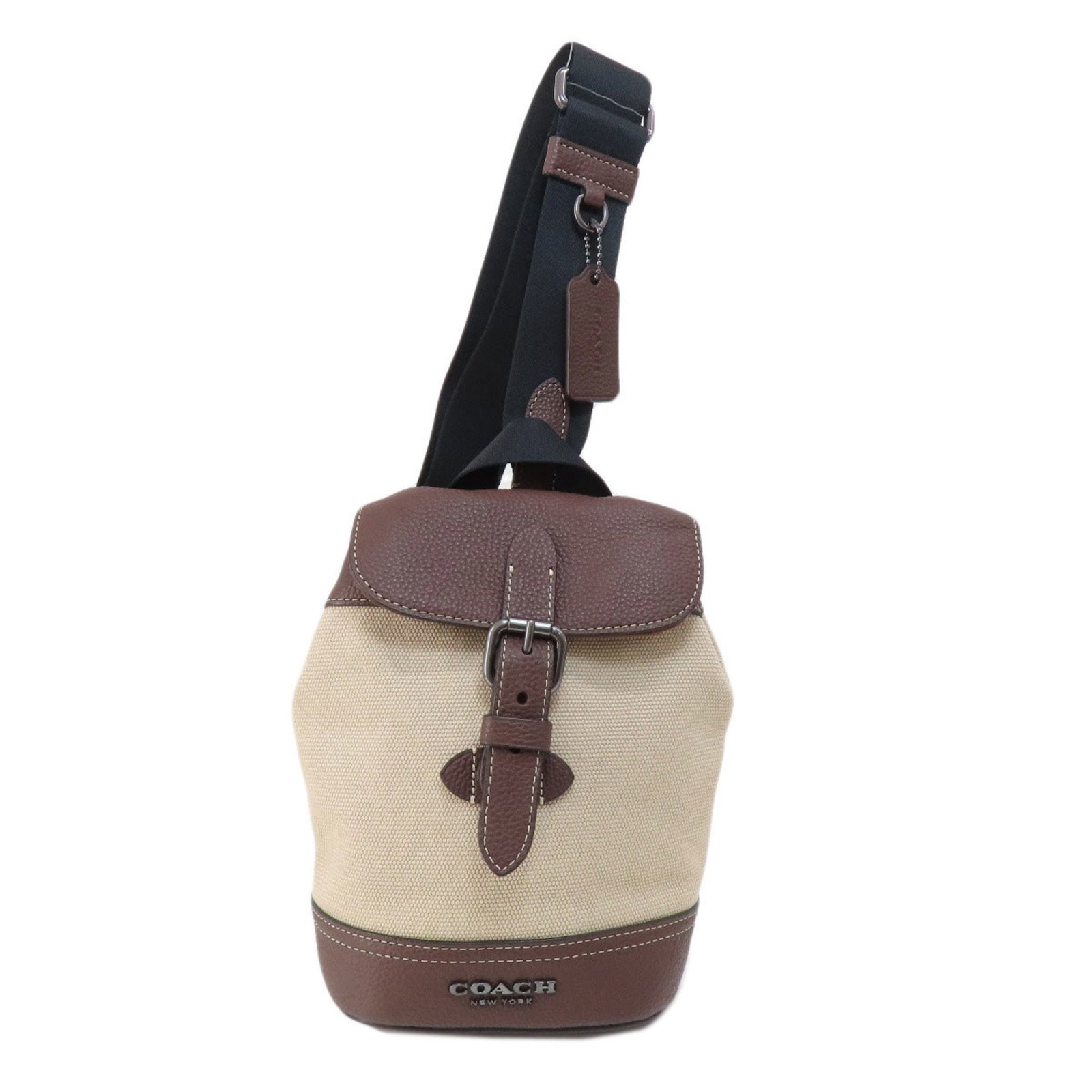 Coach CH074 Hudson Small Pack Body Bag Canvas Women's COACH: Coach CH074 Hudson Small Pack Body Bag Canvas Women's COACH Brand: Coach Type: Sling bag Material: Canvas Canvas: Color: Brown Gender: Women Size (HxWxD): 22cm x 15cm x 9cm / 8.66 x 5.9 x 3.54 Conditi