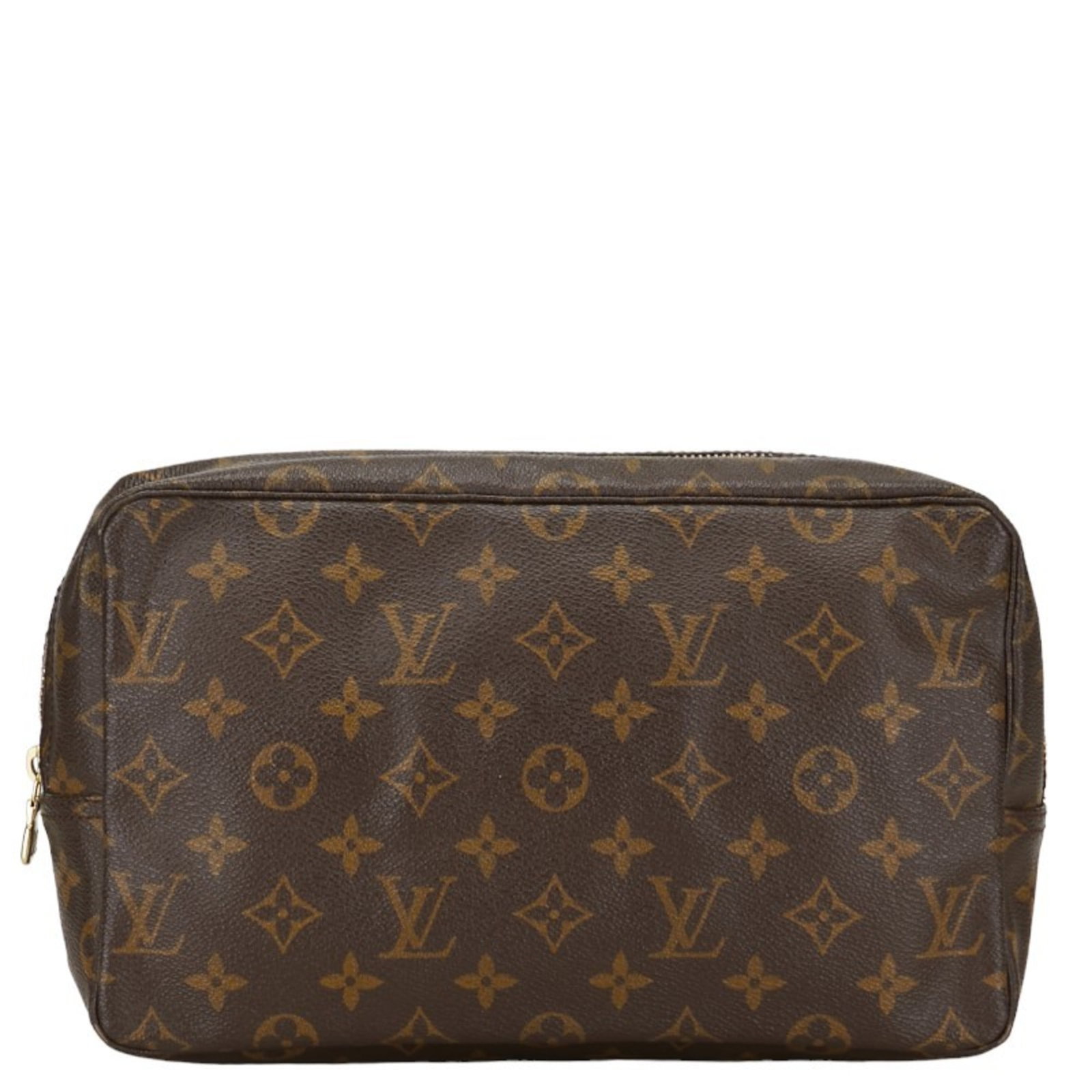 Louis Vuitton Monogram True Toilet 28 Second Bag Clutch M47522 Brown PVC Women's LOUIS VUITTON: Louis Vuitton Monogram True Toilet 28 Second Bag Clutch M47522 Brown PVC Women's LOUIS VUITTON Brand: Louis Vuitton Type: Clutch bag Material: PVC PVC: Color: Brown Gender: Women Size (HxWxD): 16.5cm 