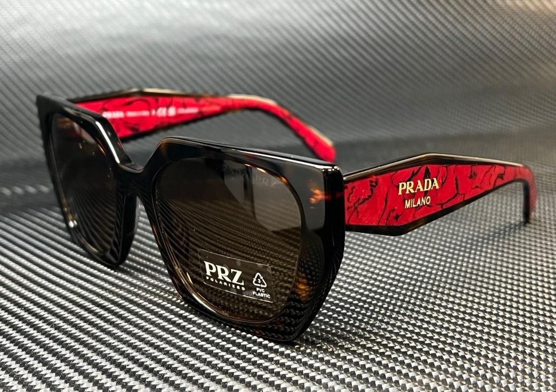 PRADA PR 15WS 2AU5Y1 Brown Havana Brown Polarized Womens 54 mm Sunglasses: PRADA PR 15WS 2AU5Y1 Brown Havana Brown Polarized Womens 54 mm Sunglasses Frame Color: Brown Type: Sunglasses New The BIDHAUS Guarantee: All items in this auction are guaranteed to be 100% authentic.