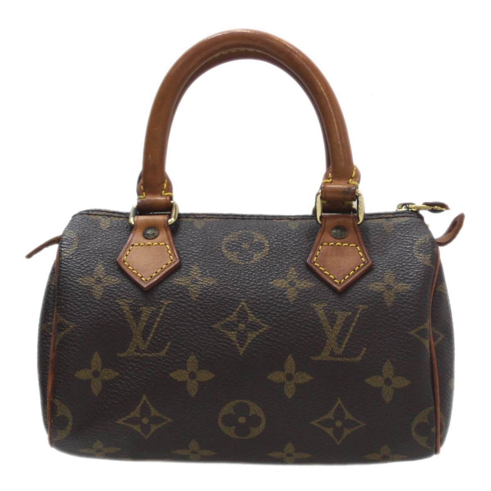 Louis Vuitton Nano Speedy: Louis Vuitton Nano Speedy Brand: Louis Vuitton Model: Nano Speedy Color: Brown Material: Canvas Dimensions: 10cm x 16cm x 7.5 cm Comments: If you're looking for a bag that's both practical and elegant