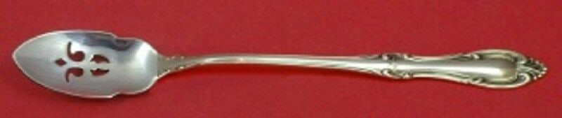 Joan of Arc by International Sterling Silver Olive Spoon Pierced Long 7 3/4 inches: Joan of Arc by International Sterling Silver Olive Spoon Pierced Long Custom Seller Notes: "Excellent condition" Maker: International Composition: Sterling Silver Age: 1900-1940 Type: Spoon Pattern: J