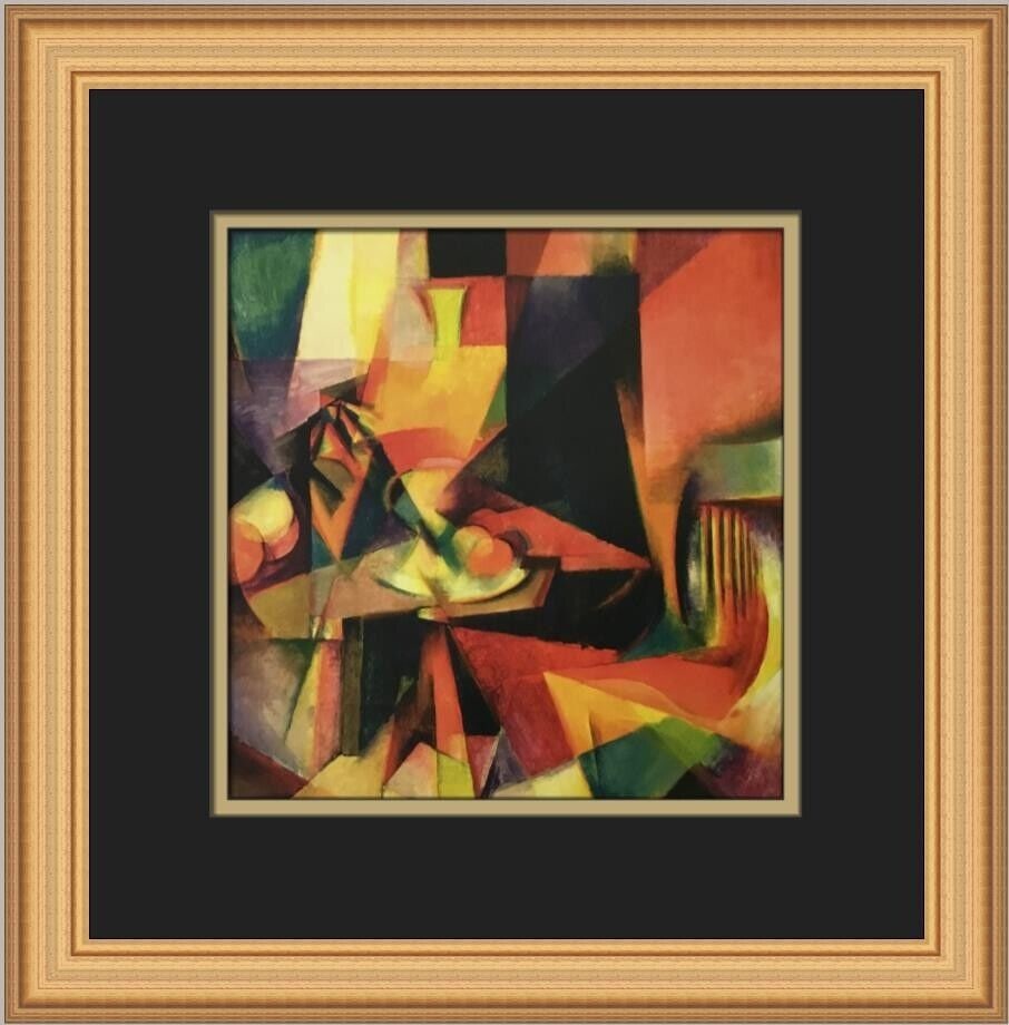 Stanton MacDonald-Wright Sychromy No. 3 Custom Framed 14in x 14in Print: Stanton MacDonald-Wright Sychromy No. 3 Custom Framed Print Unit Of Sale: Single Piece Artist: Stanton MacDonald-Wright Size: Medium Item Length: 14 in Region Of Origin: United States Framing: Matted