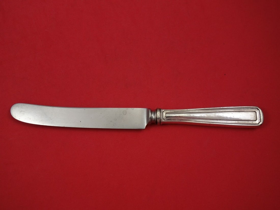 Livingston By Whiting Sterling Silver Dinner Knife Old French 9 1/2