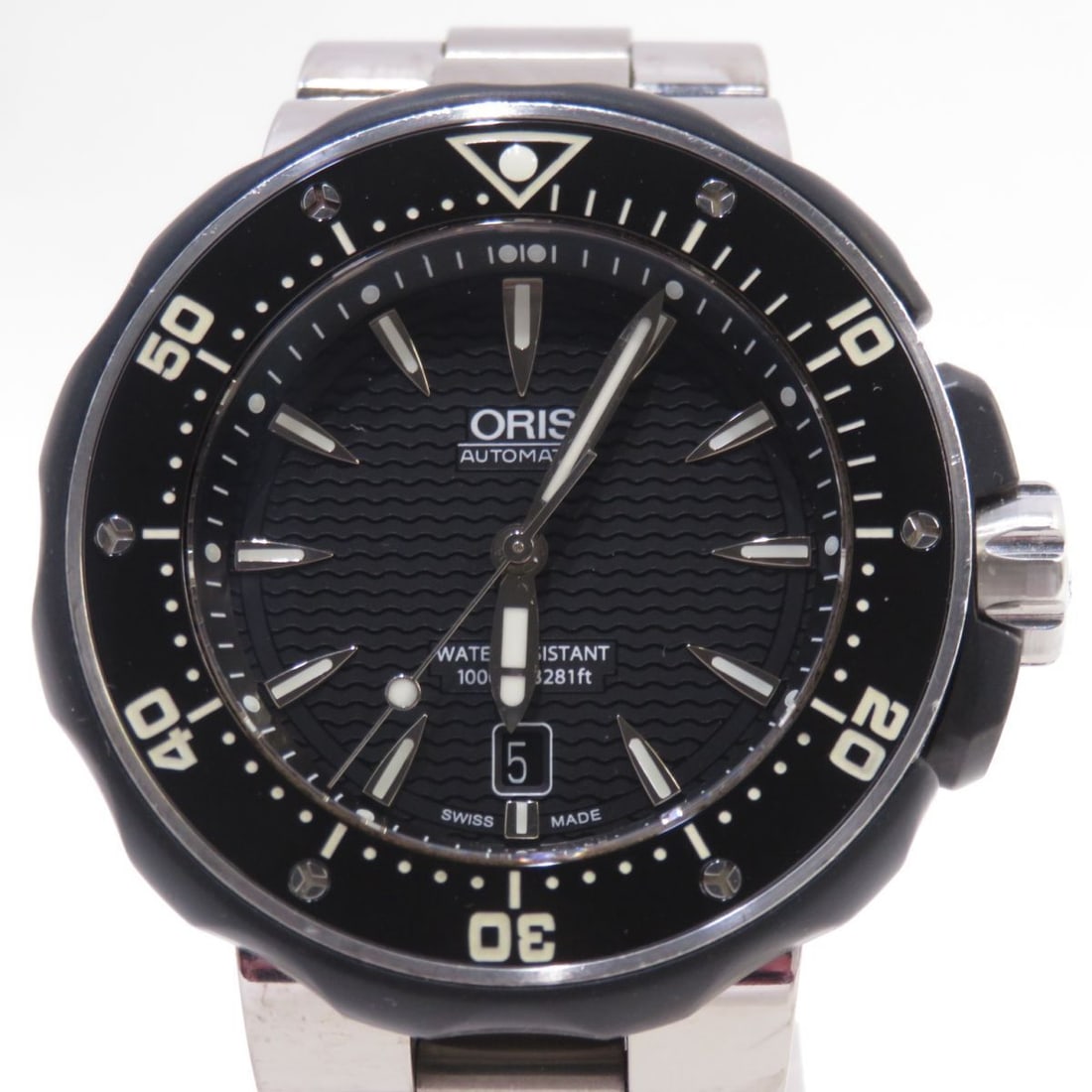 ORIS Pro Diver Date 7646-71 Mens Wristwatch: ORIS Pro Diver Date 7646-71 Mens Watch Type: wristwatch ORIS Pro Diver Date 7646-71 #Contents: Everything shown in the image. #Model number: 7646-71 #Arm circumference size: Approximately 17cm #Condit