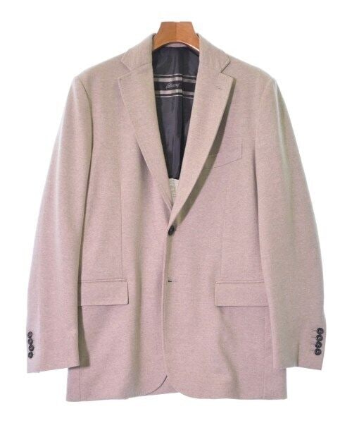 Brioni Beige Tailored Blazer 30 inches Length Size S: Brioni Tailored Jacket Beige S Type: Blazer Size: S Size Type: Regular Color: Beige Vintage: No Season: Fall Winter Jacket/Coat Length: 30 in Fit: Regular Handmade: No Chest Size: 19 in "Size (Men's):