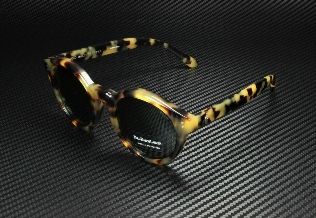 Ralph Lauren Spotty Havana Green 49mm Women's Sunglasses: RALPH LAUREN POLO PH4149 500471 Spotty Havana Green 49 mm Womens Sunglasses Frame Color: Green Type: Sunglasses New The BIDHAUS Guarantee: All items in this auction are guaranteed to be 100% authentic