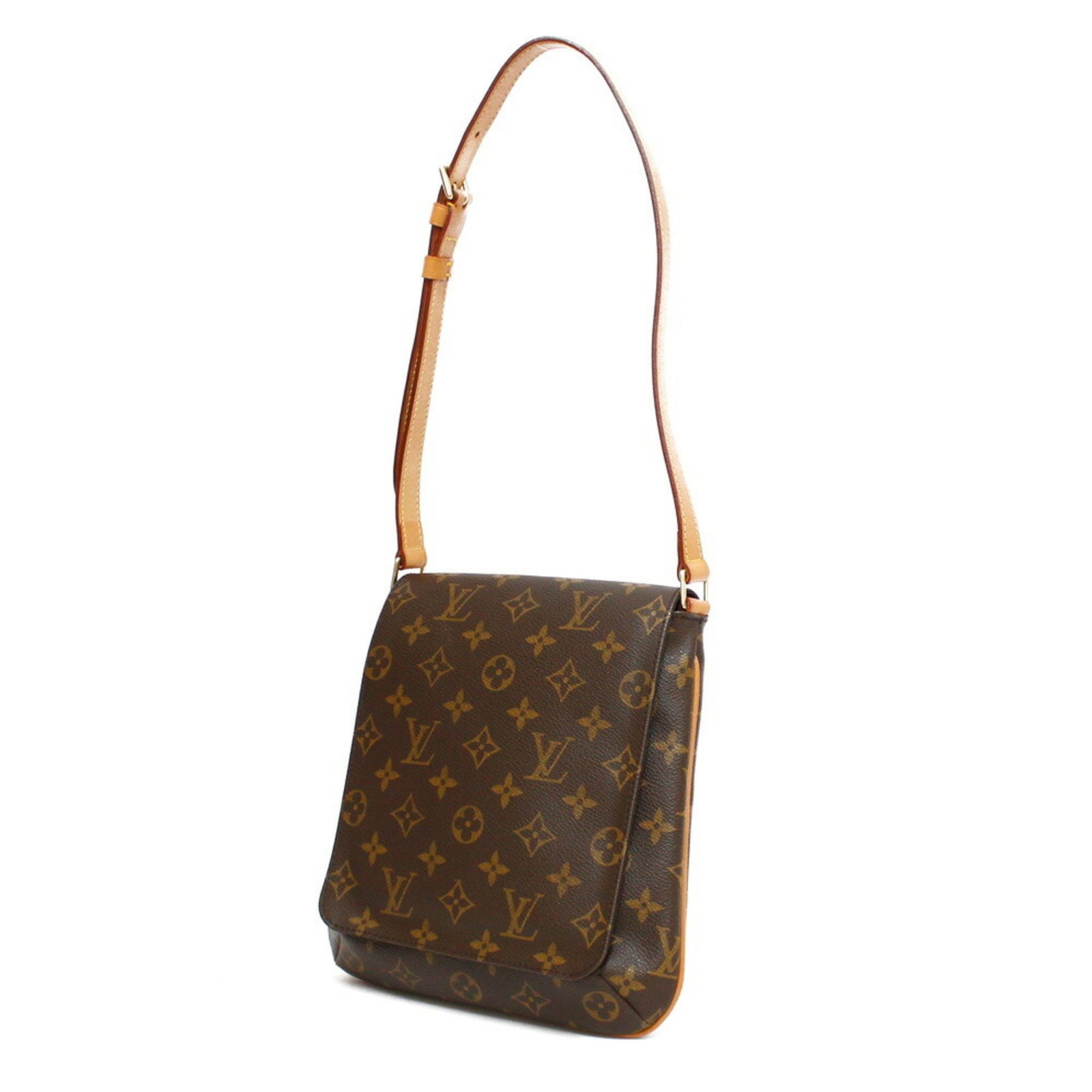 Louis Vuitton Monogram Musette Salsa Brown Shoulder Bag for Women: LOUIS VUITTON Shoulder Bag Monogram Musette Salsa M51387 Brown Women's Canvas Brand: Louis Vuitton Model: M51387 Country of Origin: USA Type: Shoulder bag Material: Monogram Monogram: Color: Brown Mon