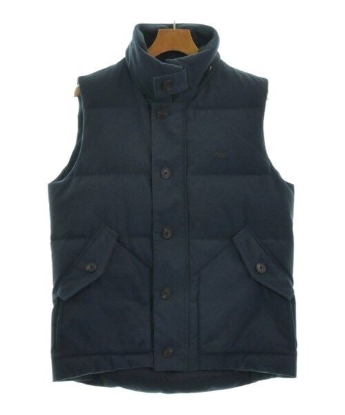 LACOSTE Navy Down Puffer Jacket Vest Medium: LACOSTE Down Jacket / Down Vest Navy 3(Approx. M) Style: Puffer Jacket Color: Navy "Size (Men's): 3 (M rank)" Size Type: Regular Type: Down jacket / down vest The BIDHAUS Guarantee: All items in this