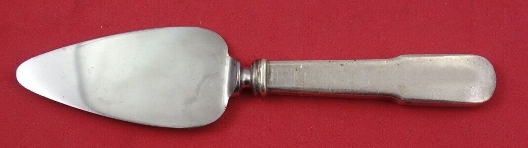 Colonial Fiddle Watson Sterling Silver Cheese Server 6 3/8 inches: Colonial Fiddle by Watson Sterling Silver Cheese Server HH WS 6 3/8" Seller Notes: "Excellent" Maker: Watson Composition: Sterling Silver Age: 1900-1940 Brand: Watson Pattern: Colonial Fiddle Type: Se