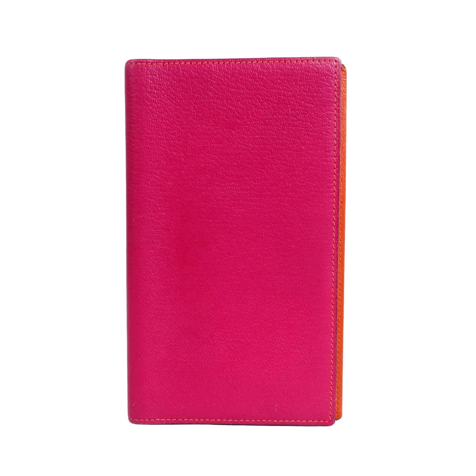 Hermes Vision: Hermes Vision Brand: Hermes Model: Vision Color: Pink Material: Leather Dimensions: 17cm x 10.3cm Comments: Distinguished by its vibrant hues of orange and pink the Hermes Vision model is renowned for