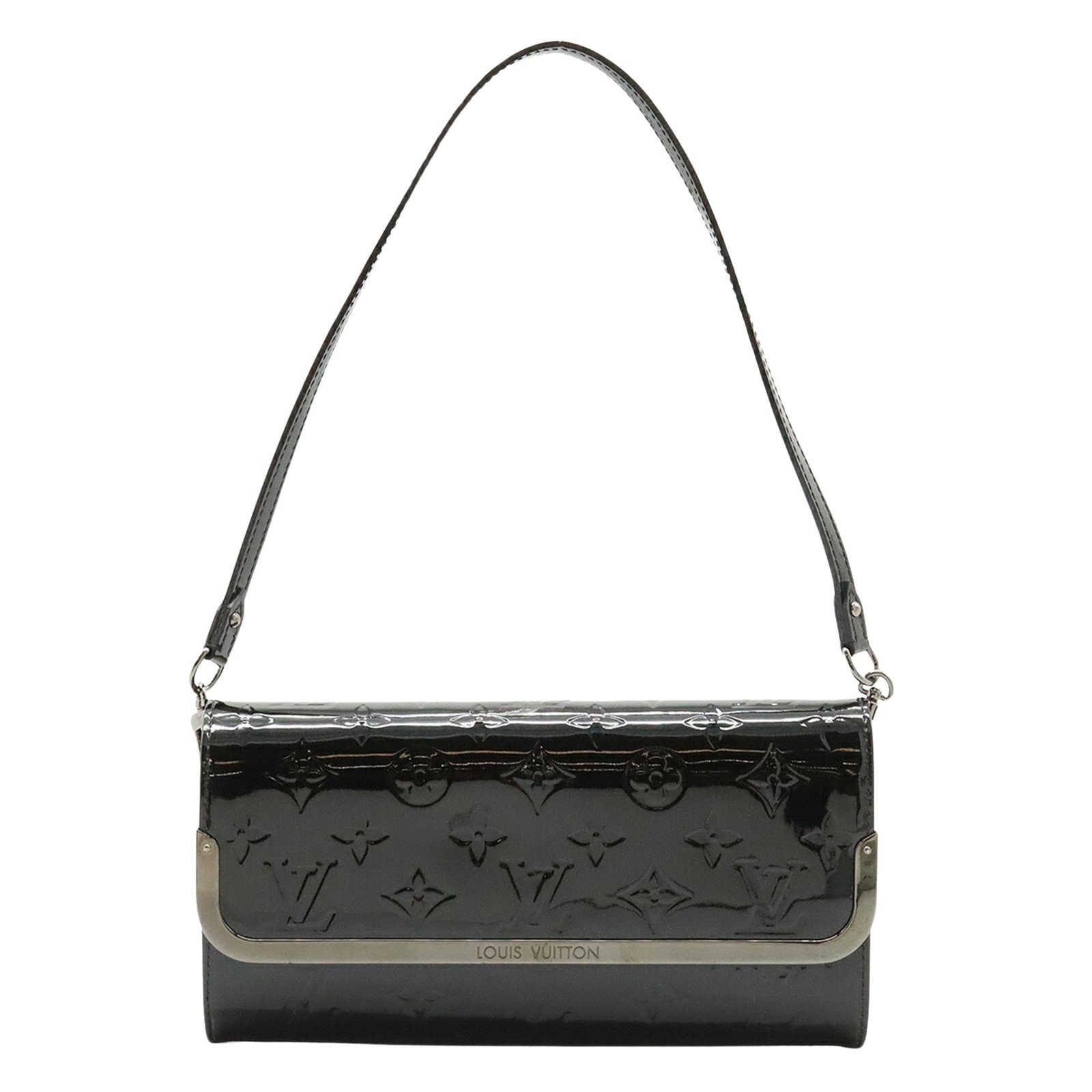 Louis Vuitton Rossmore: Louis Vuitton Rossmore Brand: Louis Vuitton Model: Rossmore Color: Black Material: Canvas Dimensions: 13cm x 23cm x 2.5cm Comments: Louis Vuitton's Rossmore bag embodies timeless elegance with its cle
