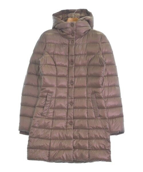 HERNO Down Coat Brownish 42(Approx. L): HERNO Down Coat Brownish 42(Approx. L) Type: Coat Size: 42(Approx. L) Size Type: Regular Color: Brownish Jacket/Coat Length: 33 in Season: Fall Winter Vintage: No Fit: Regular Handmade: No "Size (Wome