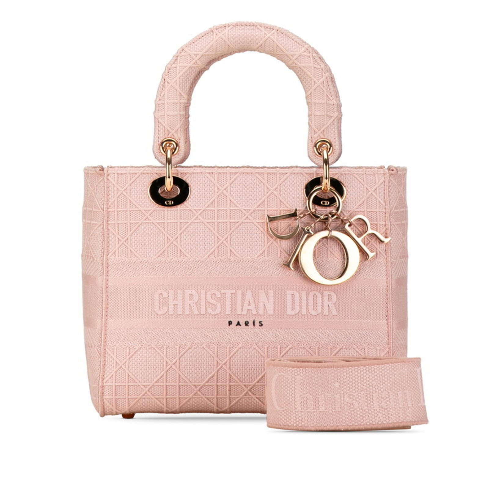 Christian Dior Dior Cannage Diorissimo Lady Handbag Shoulder Bag Pink Canvas Women's: Christian Dior Dior Cannage Diorissimo Lady Handbag Shoulder Bag Pink Canvas Women's Brand: Christian Dior Type: Handbag Pochette Pouch Shoulder bag Material: Canvas Canvas: Color: Pink Gender: Women 