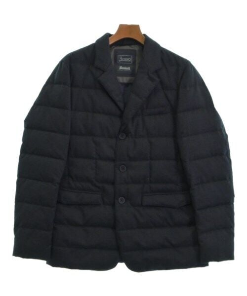 HERNO Down Jacket / Down Vest Navy 48(Approx. L): HERNO Down Jacket / Down Vest Navy 48(Approx. L) Type: Jacket Size: 48(Approx. L) Style: Puffer Jacket Size Type: Regular Color: Navy Vintage: No Season: Fall Winter Jacket/Coat Length: 28 in Fit: Reg