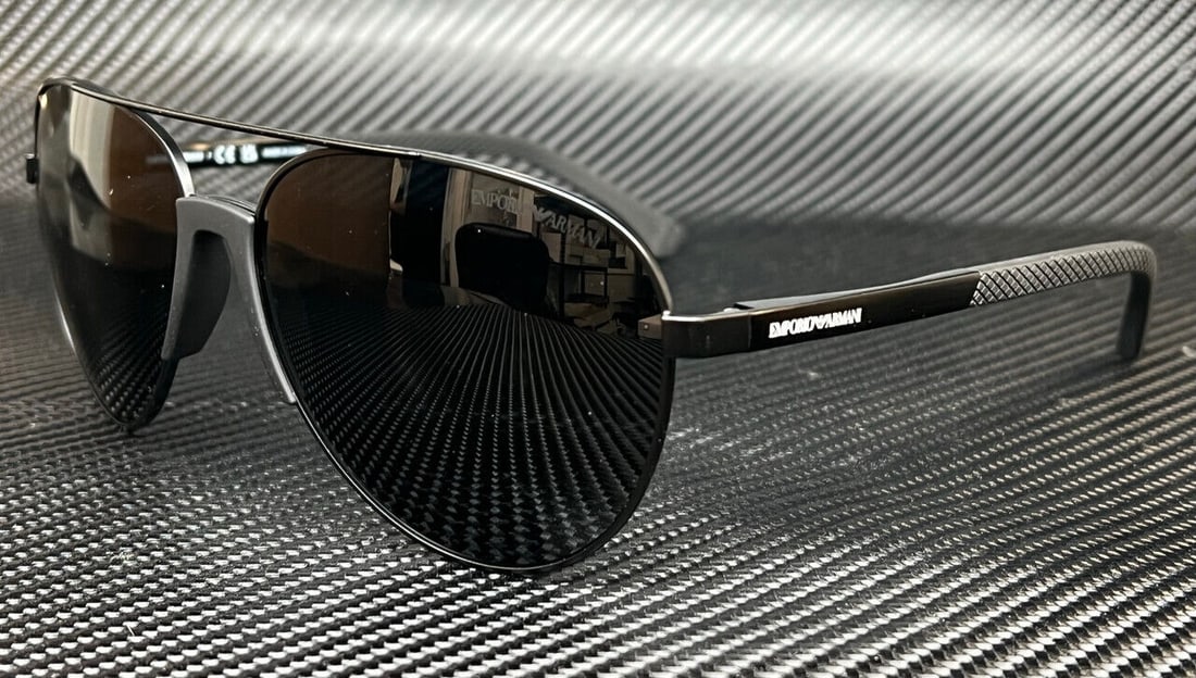 EMPORIO ARMANI EA2059 320387 Black Dark Grey Mens 61 mm Sunglasses: EMPORIO ARMANI EA2059 320387 Black Dark Grey Mens 61 mm Sunglasses Frame Color: Black Type: Sunglasses New The BIDHAUS Guarantee: All items in this auction are guaranteed to be 100% authentic. At Your