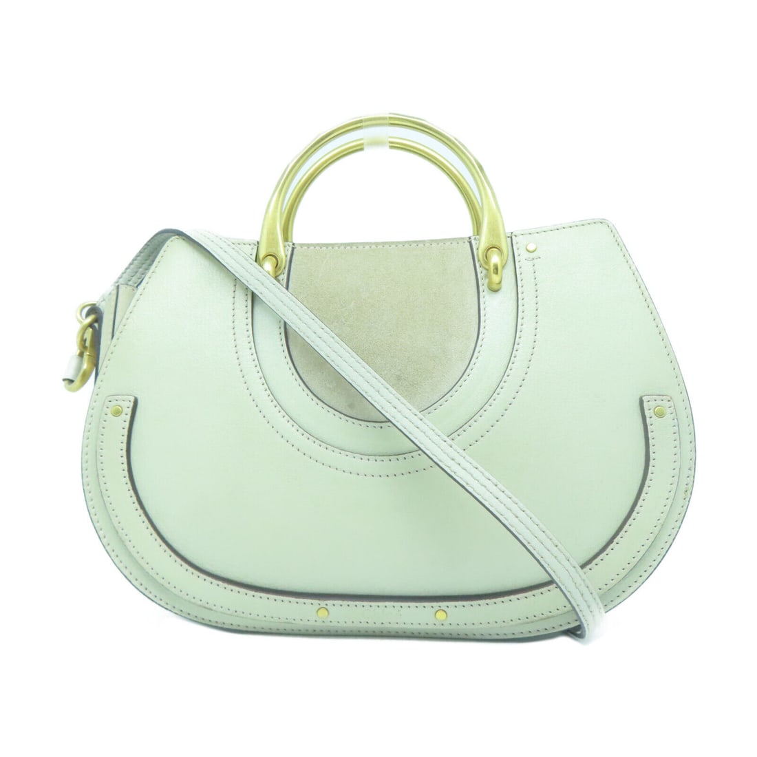 Chloe GHW 2 Way Shoulder Handbag Calfskin Leather Grey Gray: Chloe GHW 2 Way Shoulder Handbag Calfskin Leather Grey Gray Style: 2wayShoulder Bag Exterior Material: Calfskin (cowhide) Exterior Color: Gray Bag Height: 7.5 Bag Depth: 3.3 Bag Length: 6.7 Size Type: