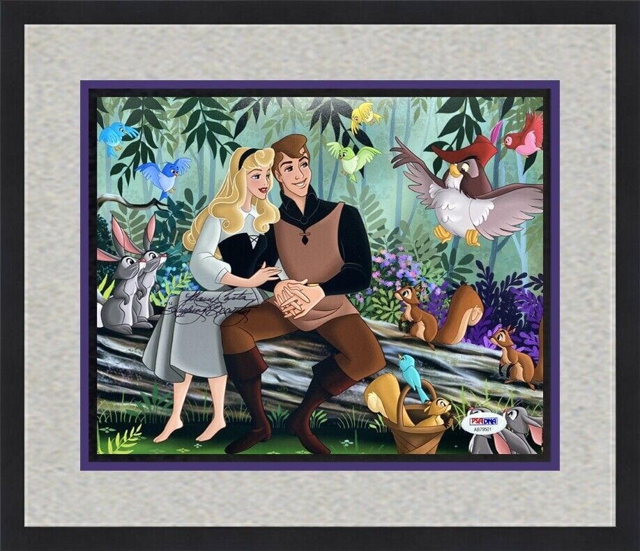 Mary Costa Signed Sleeping Beauty Photo Custom Framed PSA DNA: Mary Costa Signed Sleeping Beauty Photo Custom Framed PSA DNA This is an original signed photo of Mary Costa from the movie Sleeping Beauty, custom framed for display. The autograph has been authentic