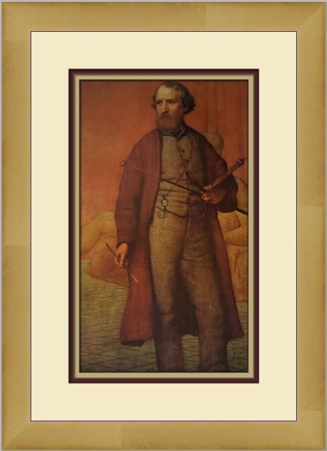 William Page Self-Portrait Custom Framed Print 1972 Impressionism Lithography 18x13 in: William Page Self-Portrait Custom Framed Print 1972 Impressionism Lithography 18x13 in This custom framed print features a self-portrait by artist William Page, created in 1972. The artwork is rendere
