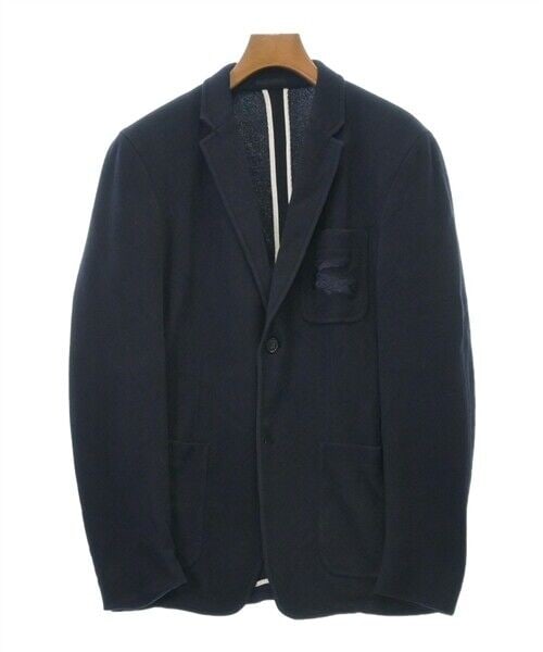 LACOSTE Navy Casual Blazer Size M: LACOSTE Navy Casual Blazer Size M LACOSTE casual blazer in navy, size M. This regular fit jacket is perfect for the spring and summer seasons. It features a length of 29 inches and a chest size of 19