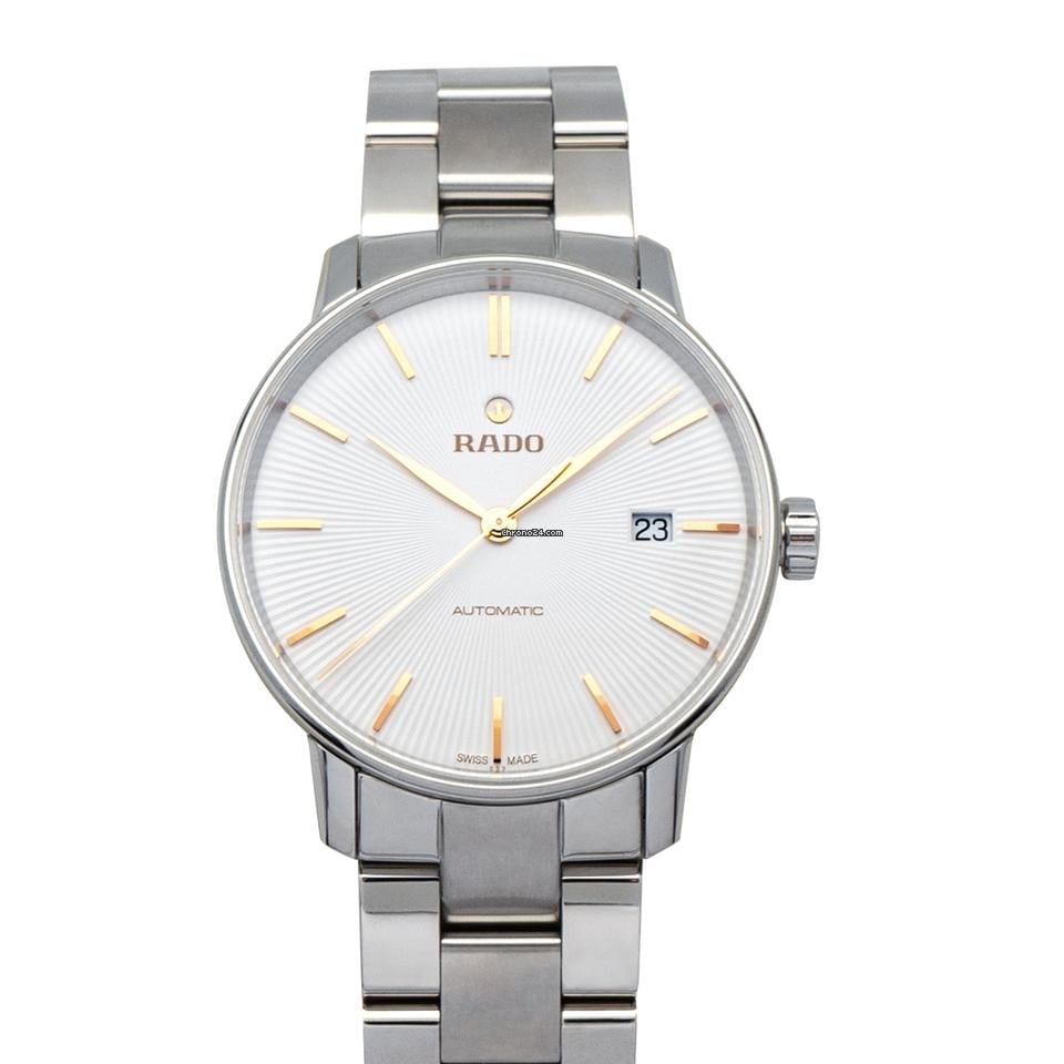 Rado Coupole R22860023 Automatic Silver Dial Stainless Steel Men's Watch: Rado Coupole R22860023 Automatic Silver Dial Stainless Steel Men's Watch Rado Coupole R22860023 is an automatic men's watch featuring a silver dial and a stainless steel case and bracelet. The case di
