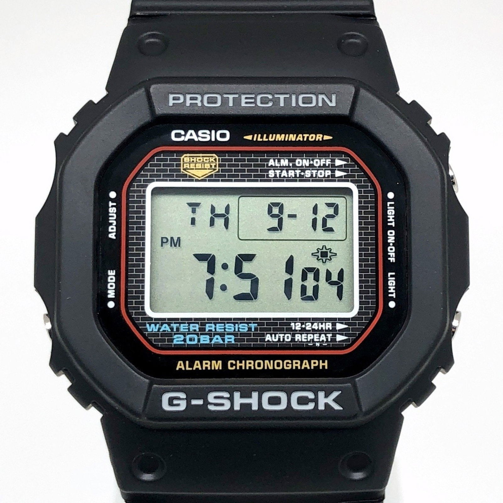 G Shock Casio Watch Dw 5000 1 First Reprint Model