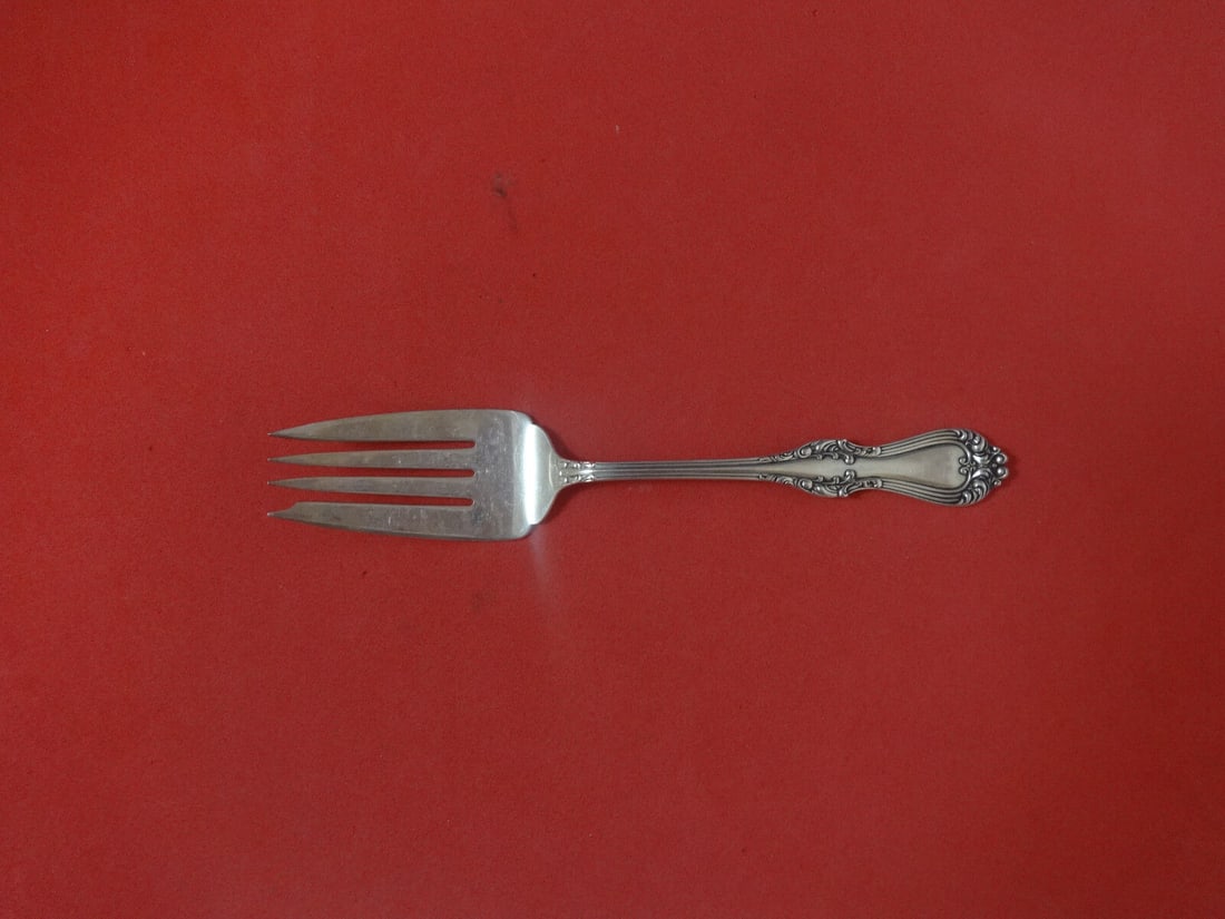Frank Smith Countess Sterling Silver Cold Meat Fork 7.5in Vintage Serving Fork: Frank Smith Countess Sterling Silver Cold Meat Fork 7.5in Vintage Serving Fork This vintage serving fork, measuring 7.5 inches, is a cold meat fork from the Countess pattern by Frank Smith. Crafted in