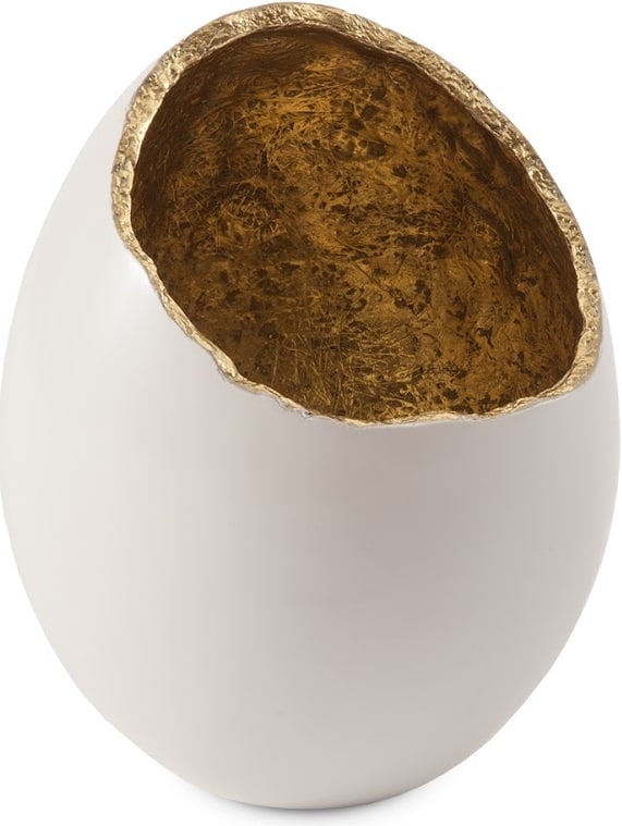 Broken Egg Vase: Broken Egg Vase The Broken Egg Vase is one of a number of products in the Broken Egg Collection of decorative accessories, furniture, and wall art, which was realized when Phillips Collection collabor
