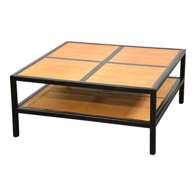 Vintage Michael Taylor Teak Coffee Table for Baker Furniture: Vintage Michael Taylor Teak Coffee Table for Baker Furniture This mid-century modern square coffee table, designed by Michael Taylor for Baker Furniture Company, features a solid teak construction wit