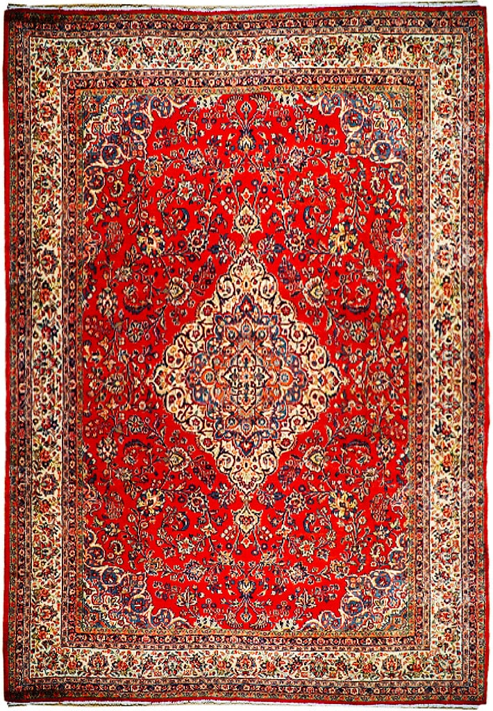 Persian Bijar Sarouk Rug 9ft x 12ft Handmade Wool: Persian Bijar Sarouk Rug 9ft x 12ft Handmade Wool This exquisite Persian Bijar Sarouk rug measures 9 feet by 12 feet (108 inches by 144 inches) and features a stunning floral design. Crafted from 100%