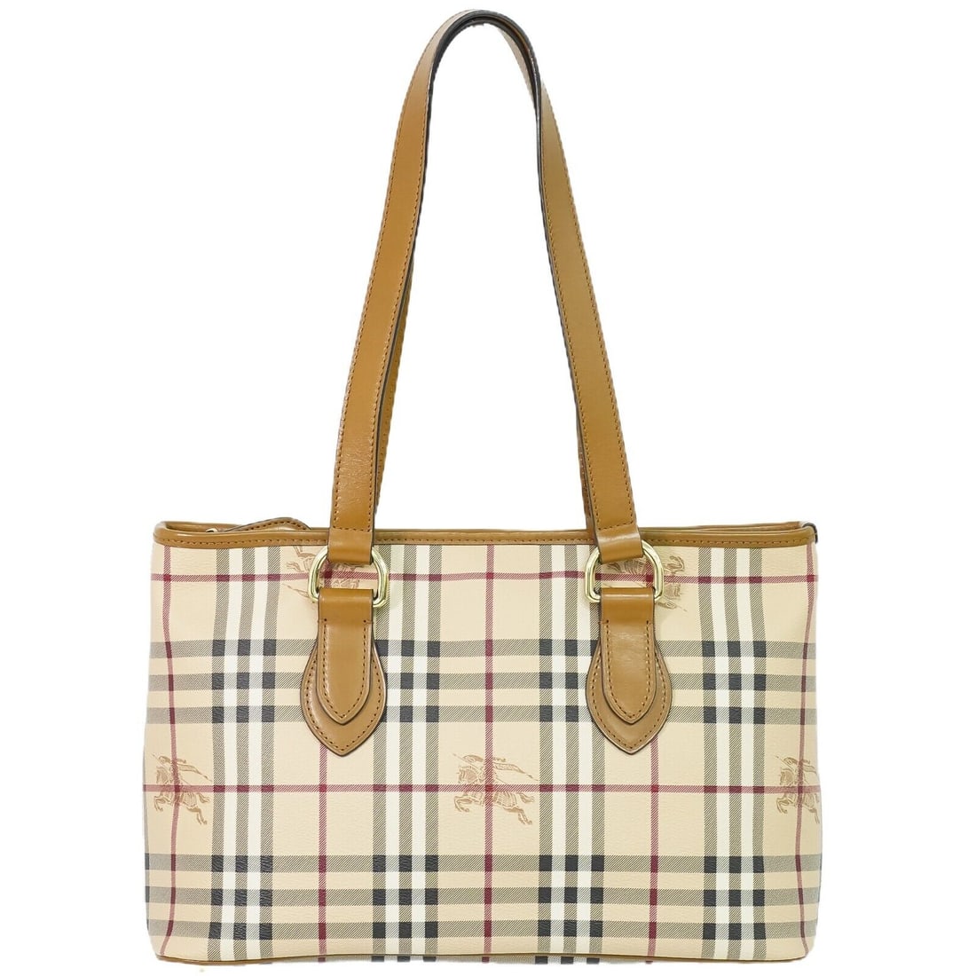 Burberry Nova Check: Burberry Nova Check Brand: Burberry Model: Nova Check Gender: F Color: Beige Material: Canvas Dimensions: W 35 x H 23 x D 12 cm Comments: This Burberry Nova Check tote bag in beige and black PVC is de